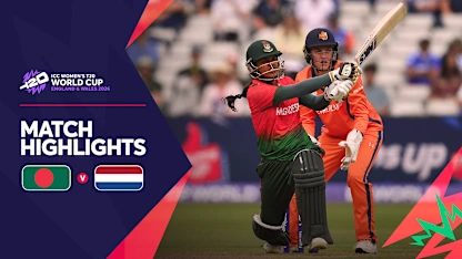 Bangladesh triumph despite strong Dutch resistance | Match Highlights | Women's T20WC 2026