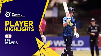 A gritty half-century from Mayes | Player Highlights | U19 CWC 2026