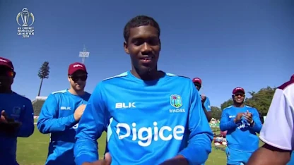 Logo of Keemo Paul receives cap ahead of Afghanistan clash