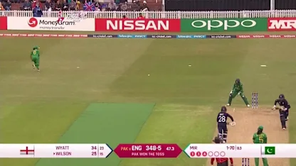Logo of ENGw vs PAKw: Highlights of Fran's Wilson knock of 33