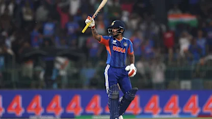 Ishan Kishan celebrates half-century