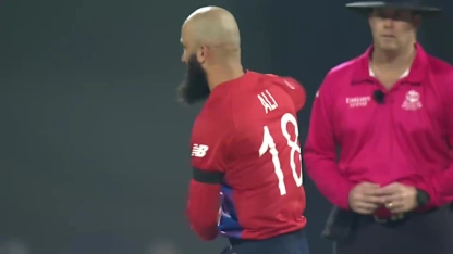 Moeen Ali strikes as South Africa hit by early setback