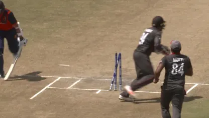 CWCQ: Wesley Barresi run out!