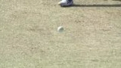 WICKET: Kapugedera falls to Tahir for a duck