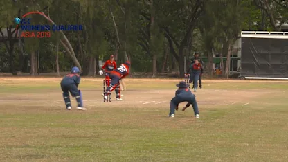 ICC Womens qualifier Asia 2019 Thailand v Kuwait – Kuwait lose their captain on the first ball of innings