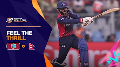 West Indies v Nepal | Feel The Thrill | T20WC 2026