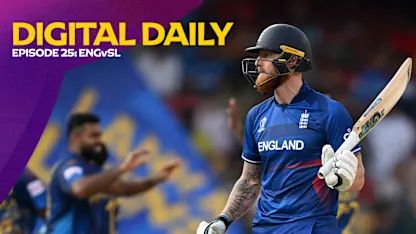 Logo of Sri Lanka exploit fragile England | Digital Daily: Episode 25 | CWC23