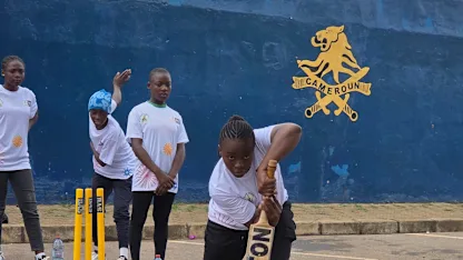 Coaching clinics in Cameroon | Women's Cricket Week 2025