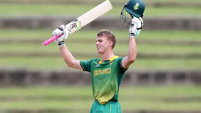 Logo of George Van Heerden’s sensational century | SA v IRE | ICC U19 Men’s CWC 2022
