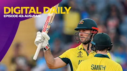 Logo of Australia fine-tune for semi-finals with record run chase | Digital Daily: Episode 43 | CWC23