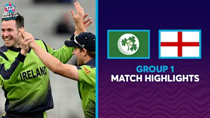 Logo of Ireland seal upset win over England | Match Highlights | T20WC 2022
