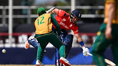 Logo of The last two overs of the epic South Africa-England match | T20WC 2024
