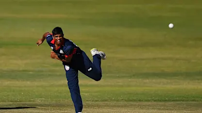 Logo of ODI record broken in USA's defiant Al-Amerat defence