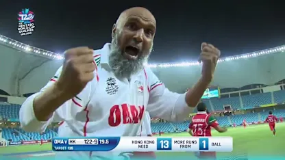 Logo of T20WCQ: HK v OMA – Winning moment
