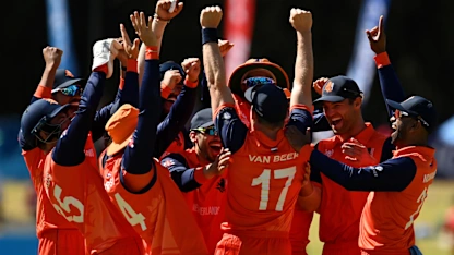Logo of Netherlands out to play 'Total Cricket' after qualification jubilation | CWC23