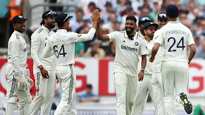Match in balance after bowlers stage India's fightback