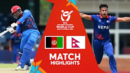 Logo of Afghanistan v Nepal | Match Highlights | U19 CWC 2024