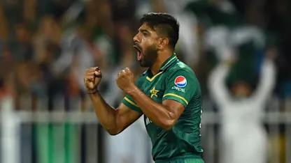 Logo of Haris Rauf explodes against New Zealand to set up Pakistan victory | POTM Highlights | T20WC 2021