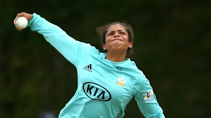 Logo of Sophia Dunkley-Brown continues rise with splendid three-for