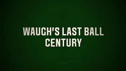 Logo of Ashes Moments: Waugh's last ball century
