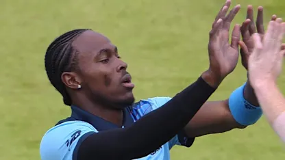 CWC19: ENG v AFG - Archer bowling highlights 
