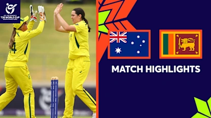 Logo of Australia register dominant win against Sri Lanka | U19 Women's T20WC