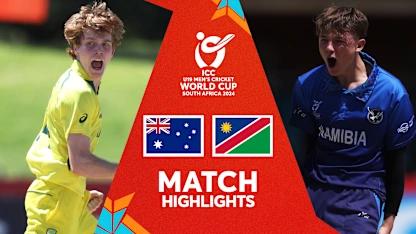 Logo of Australia v Namibia | Match Highlights | U19 CWC 2024