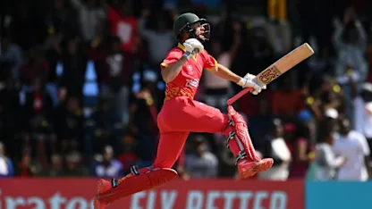 Logo of Sean Williams continues phenomenal form with third tournament ton | CWC23 Qualifier
