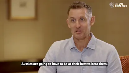 Logo of Michael Hussey previews the WTC23 Final