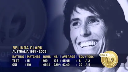ICC Hall of Fame: Belinda Clark | 'A real tough competitor'