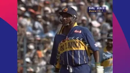 Logo of CWC Greatest Moments: Aravinda de Silva dismantles India in 1996 semi-final