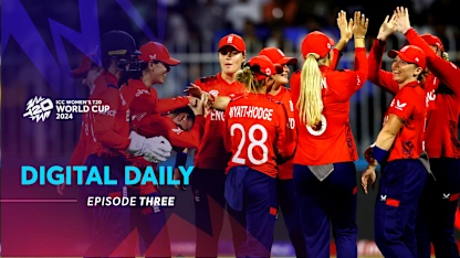 Logo of Reaction to England, Australia victories | Digital Daily | WT20WC 2024
