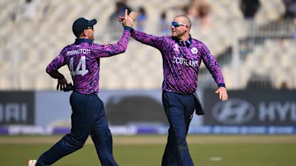 LIVE: Leask puts Scotland on the brink of victory