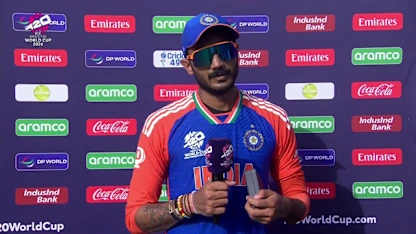 Logo of Axar Patel reflects after stunning POTM performance | IND v ENG | T20WC 24