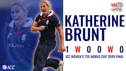 Black-eyed Katherine Brunt stuns New Zealand in 2009 T20WC final | Bowlers Month