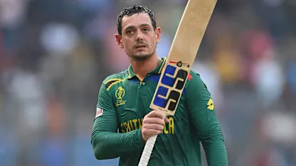 Logo of South Africa great in awe of de Kock's World Cup run-scoring exploits