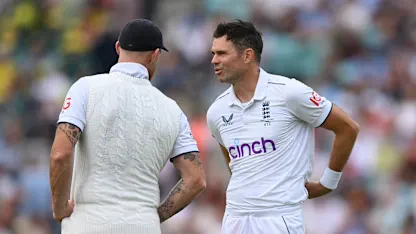 Logo of James Anderson breaks silence about retirement murmurs