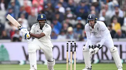 Sudharsan shines as England put India's batting to test 