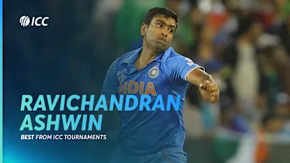Logo of The very best of Ravichandran Ashwin from ICC tournaments 