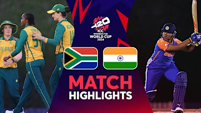 South Africa v India | Warm-Up Highlights | WT20WC 2024