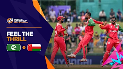 Ireland v Oman | Feel The Thrill | T20WC 2026
