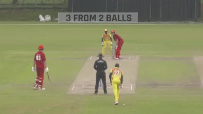 Logo of WCL 4  - Four wickets in the last over gives Uganda thrilling one-run win (DLS) over Denmark