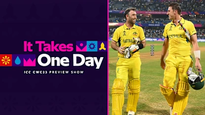 Logo of Fired up Australia look to keep momentum against Bangladesh | It Takes One Day: Episode 43 | CWC23