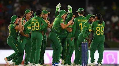 Logo of South Africa v New Zealand | Last time they met in 2023 | WT20WC 2024