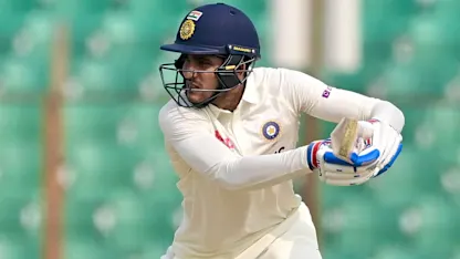 Logo of Ravi Shastri thinks Shubman Gill deserves another chance at Test level | ICC Review