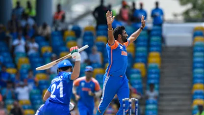 Logo of Brilliant Bumrah removes both Afghanistan openers | AFG v IND | T20WC 2024