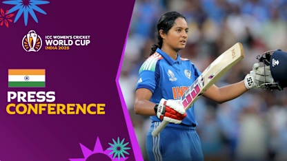 Pratika Rawal sees belief building for India | Post-match Press Conference | CWC25