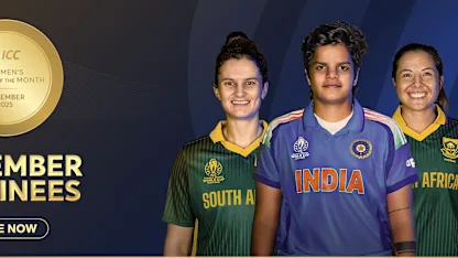 ICC Women’s Player of the Month nominees for December 2025 named
