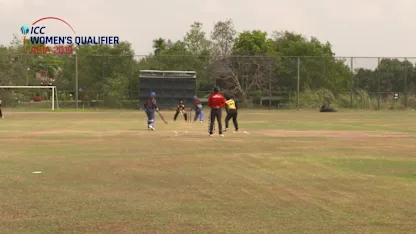 Logo of ICC Women's Asia Qualifier 2019: Thailand v Malaysia – Thailand's Naruemol Chaiwai reaches 50