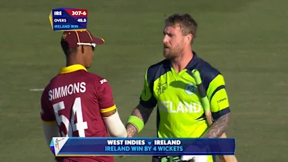Match highlights – IRE vs WI